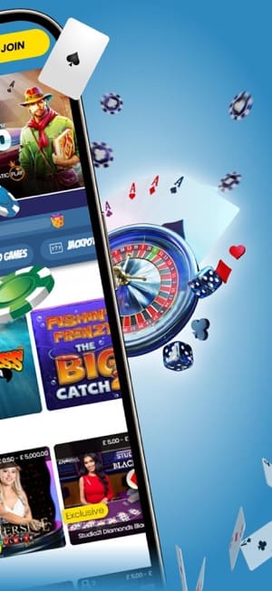 App screenshot: YY567’s streamlined menus and game browser